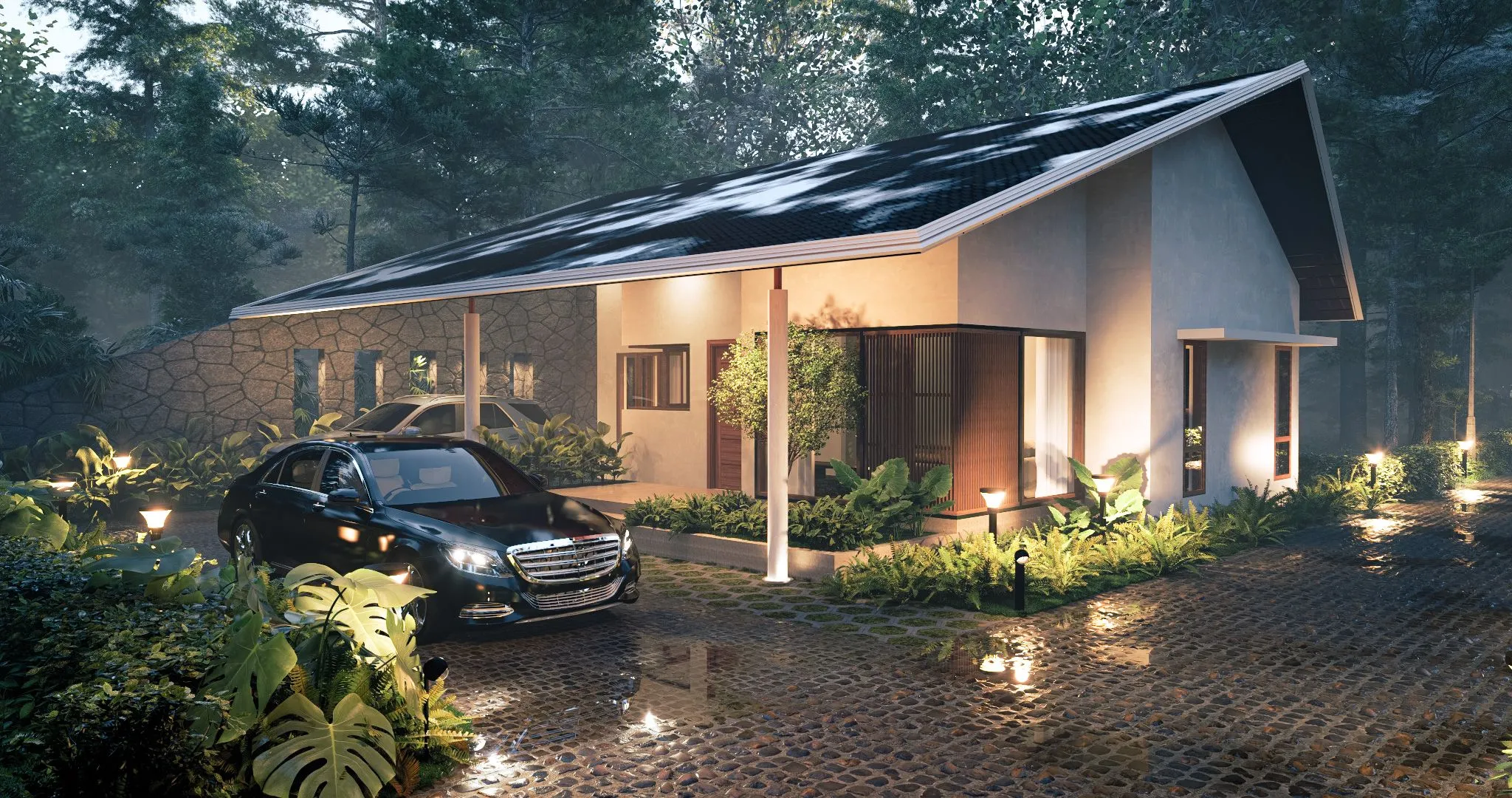 Luxurious Fern Villas in Athirappilly