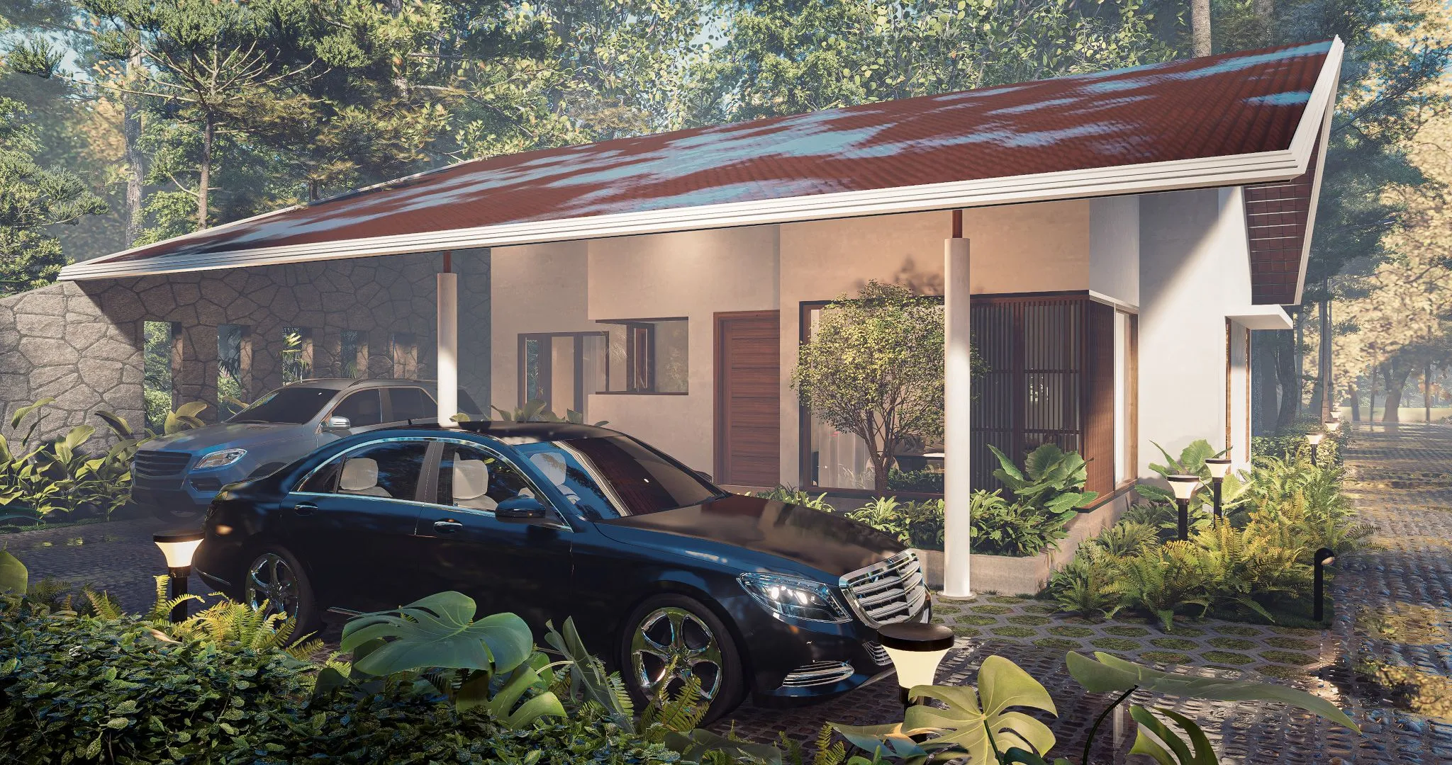 Luxurious Fern Villas in Athirappilly